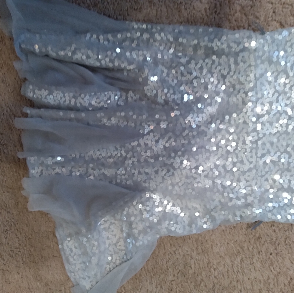 Grey/silver dress